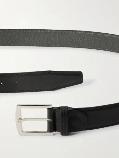 Kiton 3.5cm Leather Belt - Men | Thumbnail 2