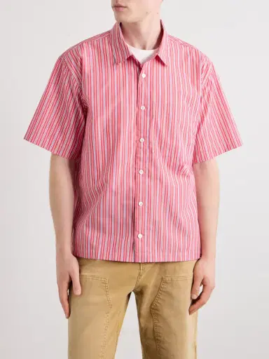 Aimé Leon Dore Striped Cotton-Poplin Shirt - Men | Thumbnail 3 Aimé Leon Dore Striped Cotton-Poplin Shirt - Men | Thumbnail 3