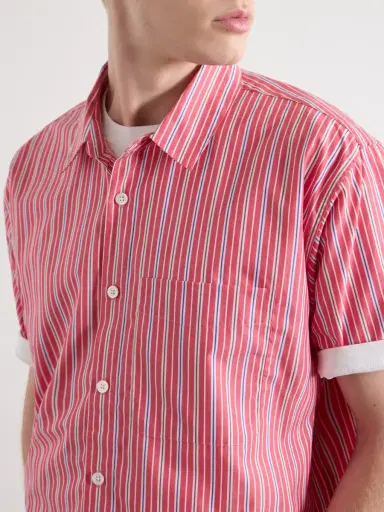 Aimé Leon Dore Striped Cotton-Poplin Shirt - Men | Thumbnail 5 Aimé Leon Dore Striped Cotton-Poplin Shirt - Men | Thumbnail 5