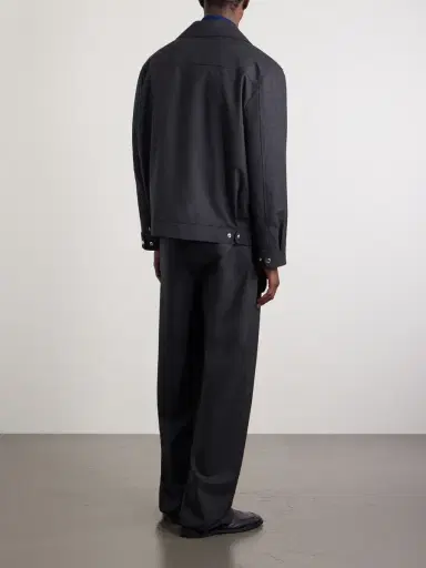 De Bonne Facture Grandad Straight-Leg Wool Trousers - Men | Thumbnail 4 De Bonne Facture Grandad Straight-Leg Wool Trousers - Men | Thumbnail 4