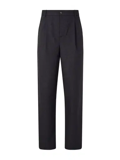 De Bonne Facture Grandad Straight-Leg Wool Trousers - Men | Thumbnail 1 De Bonne Facture Grandad Straight-Leg Wool Trousers - Men | Thumbnail 1