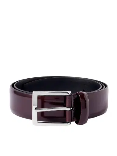 Anderson's 4cm Glossed-Leather Belt - Men | Thumbnail 1 Anderson's 4cm Glossed-Leather Belt - Men | Thumbnail 1