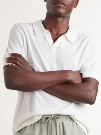Onia Cotton-Blend Terry Polo Shirt - Men | Thumbnail 5 Onia Cotton-Blend Terry Polo Shirt - Men | Thumbnail 5