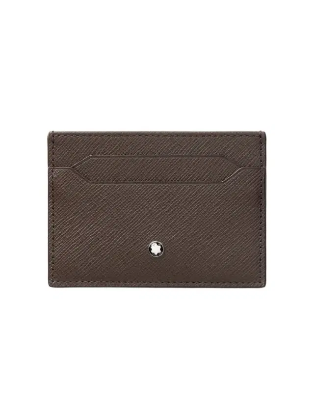 Montblanc Sartorial Leather Logo Cardholder - Men
