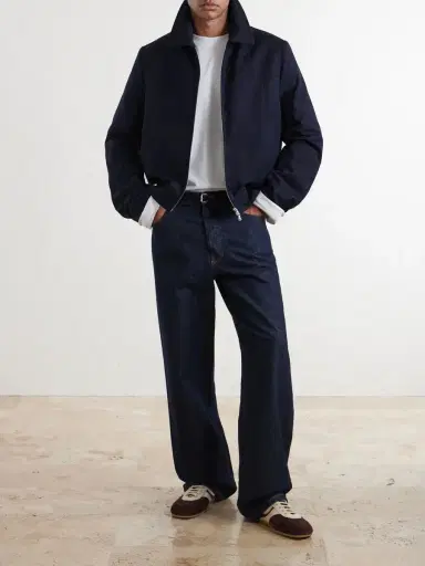 Dries Van Noten Padded Cotton and Wool-Blend Blouson Jacket - Men | Thumbnail 2