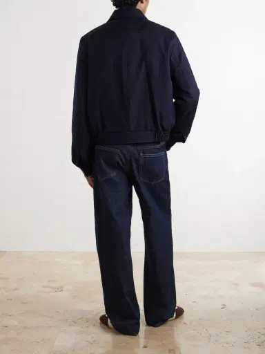 Dries Van Noten Padded Cotton and Wool-Blend Blouson Jacket - Men | Thumbnail 4