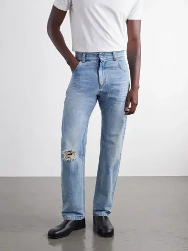 ADON Straight-Leg Distressed Jeans - Men | Thumbnail 3 ADON Straight-Leg Distressed Jeans - Men | Thumbnail 3