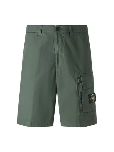 Stone Island Straight-Leg Organic Cotton-Canvas Cargo Shorts - Men | Thumbnail 1 Stone Island Straight-Leg Organic Cotton-Canvas Cargo Shorts - Men | Thumbnail 1