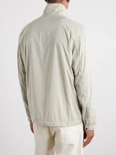 Stone Island Logo-Appliquéd Garment-Dyed Shell Jacket - Men | Thumbnail 4 Stone Island Logo-Appliquéd Garment-Dyed Shell Jacket - Men | Thumbnail 4