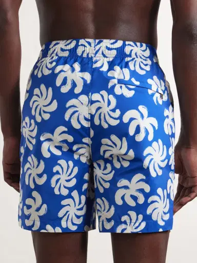 Onia Charles Straight-Leg Mid-Length Printed Swim Shorts - Men | Thumbnail 3