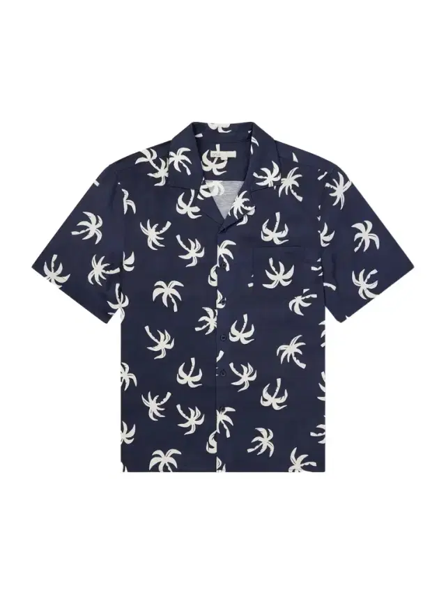 Onia Camp-Collar Printed Linen and Lyocell-Blend Shirt - Men