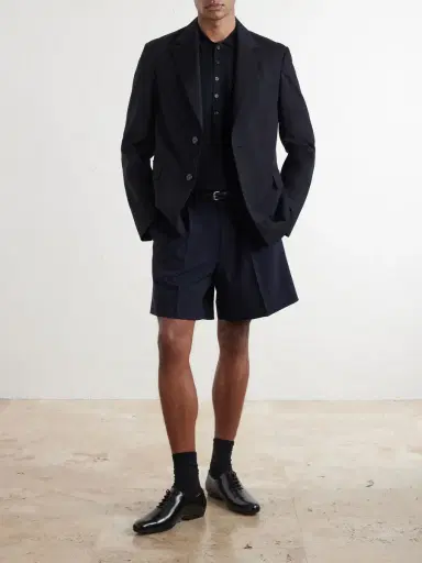 Dries Van Noten Billys Cotton and Wool-Blend Canvas Blazer - Men | Thumbnail 2
