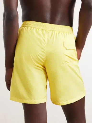 Anderson & Sheppard Straight-Leg Mid-Length Printed Swim Shorts - Men | Thumbnail 3 Anderson & Sheppard Straight-Leg Mid-Length Printed Swim Shorts - Men | Thumbnail 3