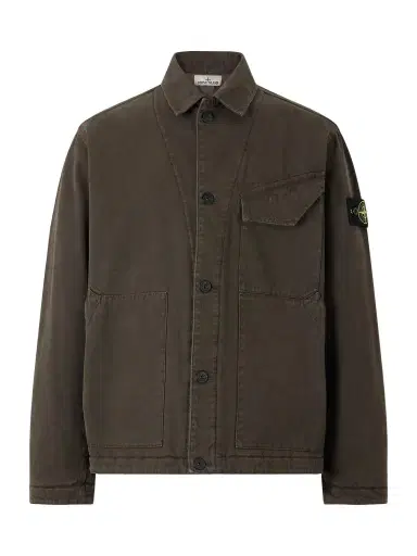 Stone Island Garment-Dyed Panama Cotton-Canvas Jacket - Men | Thumbnail 1 Stone Island Garment-Dyed Panama Cotton-Canvas Jacket - Men | Thumbnail 1