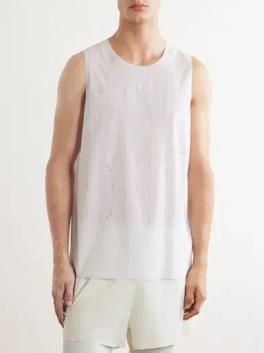 ON Post Archive Faction Zero Singlet Recycled-Jersey Running Top - Men | Thumbnail 3 ON Post Archive Faction Zero Singlet Recycled-Jersey Running Top - Men | Thumbnail 3