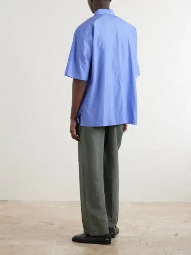 ATON Cotton-Poplin Shirt - Men | Thumbnail 4 ATON Cotton-Poplin Shirt - Men | Thumbnail 4