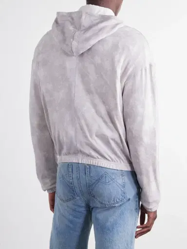 ADON Printed Silk Zip-Up Hoodie - Men | Thumbnail 4 ADON Printed Silk Zip-Up Hoodie - Men | Thumbnail 4