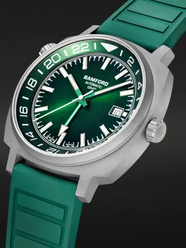 Bamford London GMT Automatic Titanium Watch, Ref. GMTISG.G1RURG - Men | Thumbnail 3 Bamford London GMT Automatic Titanium Watch, Ref. GMTISG.G1RURG - Men | Thumbnail 3