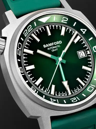 Bamford London GMT Automatic Titanium Watch, Ref. GMTISG.G1RURG - Men | Thumbnail 5 Bamford London GMT Automatic Titanium Watch, Ref. GMTISG.G1RURG - Men | Thumbnail 5
