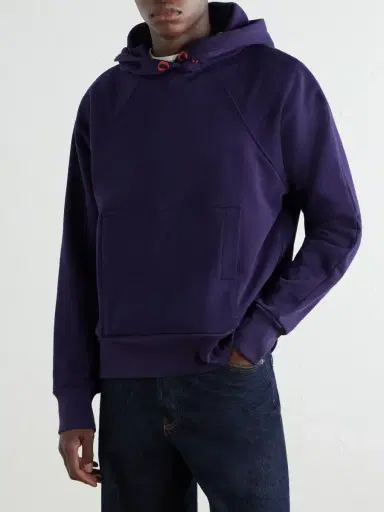 ADON Logo-Print Cotton-Jersey Hoodie - Men | Thumbnail 3