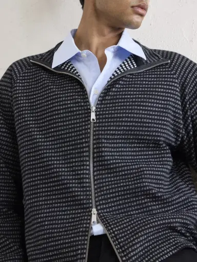 mfpen Leisure Organic Cotton Zip-Up Sweater - Men | Thumbnail 5 mfpen Leisure Organic Cotton Zip-Up Sweater - Men | Thumbnail 5