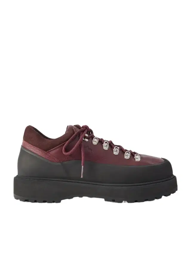 Diemme Cornaro Rubber-Trimmed Leather Hiking Boots - Men