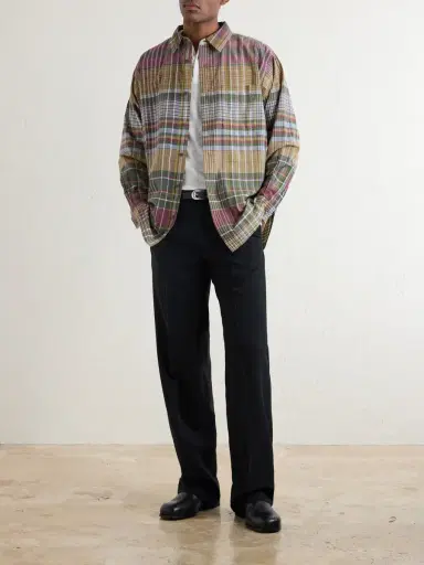 Aimé Leon Dore Checked Cotton Shirt - Men | Thumbnail 2 Aimé Leon Dore Checked Cotton Shirt - Men | Thumbnail 2