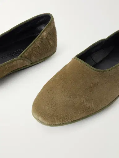 Anderson & Sheppard George Cortina Calf Hair Slipper - Men | Thumbnail 4