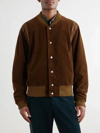 Dries Van Noten Cotton-Corduroy Jacket - Men | Thumbnail 3