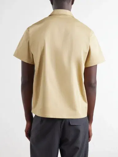 Second/Layer Avenue Camp-Collar Stretch-Cotton Poplin Shirt - Men | Thumbnail 4 Second/Layer Avenue Camp-Collar Stretch-Cotton Poplin Shirt - Men | Thumbnail 4
