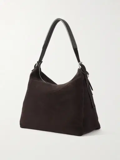 Lemaire Suede Messenger Bag - Men | Thumbnail 4 Lemaire Suede Messenger Bag - Men | Thumbnail 4