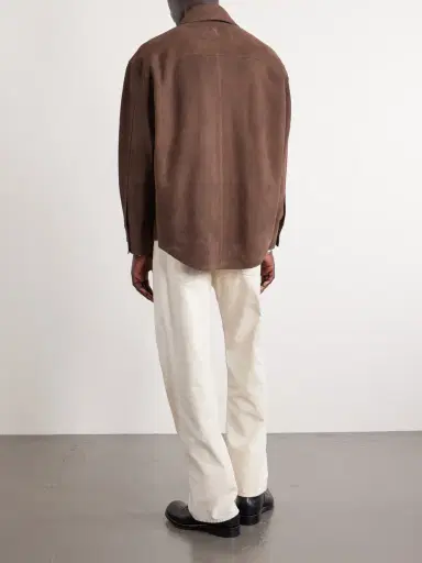 AMI PARIS Suede Jacket - Men | Thumbnail 4
