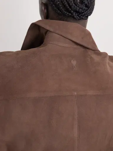 AMI PARIS Suede Jacket - Men | Thumbnail 6