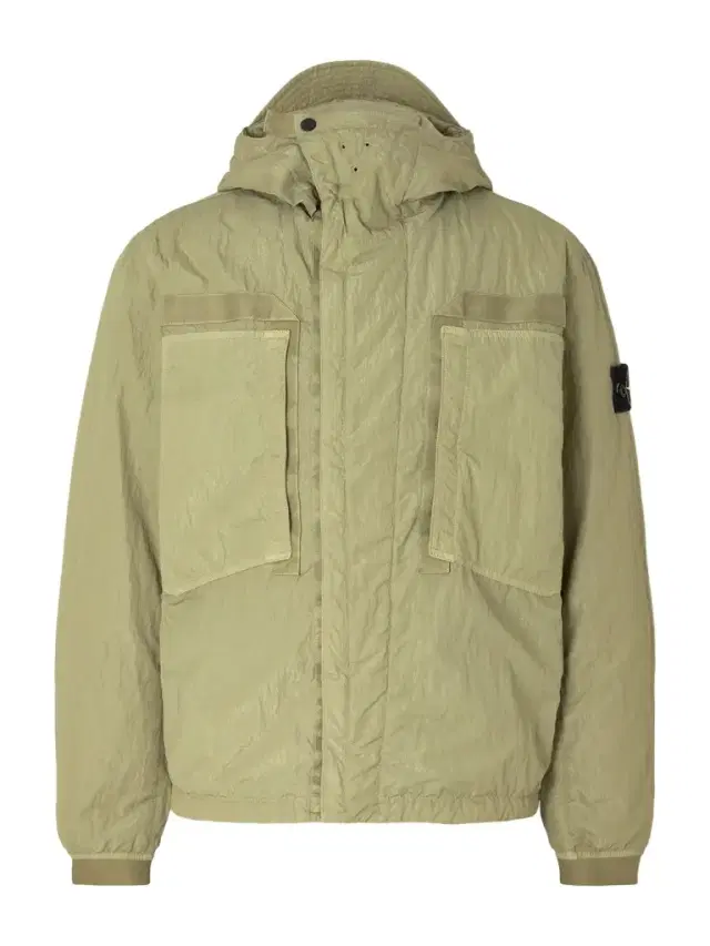 Garment-Dyed Padded Crinkled Warp Rib Nylon-TC Hooded Jacket - Men Garment-Dyed Padded Crinkled Warp Rib Nylon-TC Hooded Jacket - Men