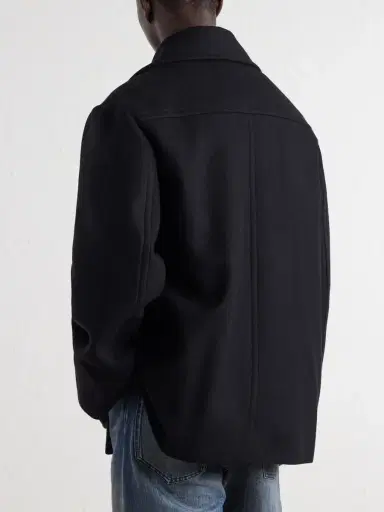 Dries Van Noten Double-Breasted Wool-Blend Coat - Men | Thumbnail 4
