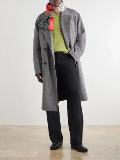 Dries Van Noten Fidelke Patchwork Woven Scarf - Men | Thumbnail 2
