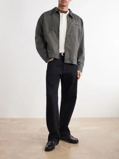 rag & bone Leather-Trimmed Cotton-Canvas Jacket - Men | Thumbnail 2