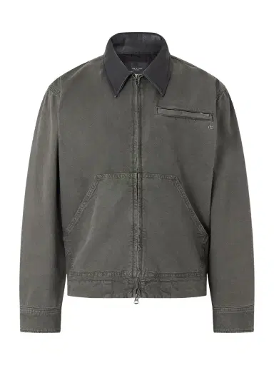 rag & bone Leather-Trimmed Cotton-Canvas Jacket - Men | Thumbnail 1