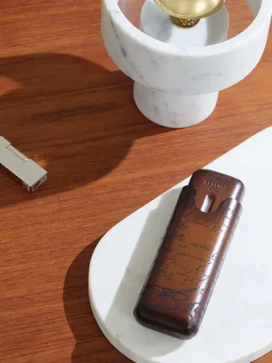 Berluti Venezia Leather Cigar Case - Men | Thumbnail 2
