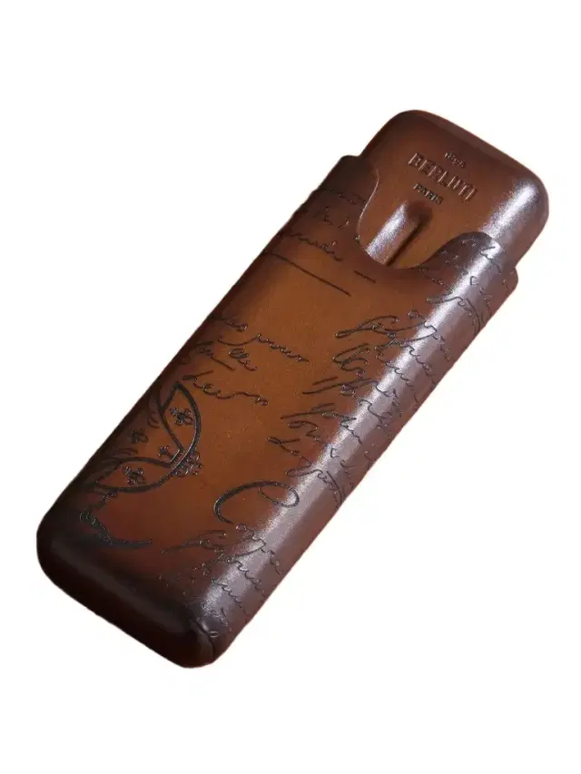 Berluti Venezia Leather Cigar Case - Men