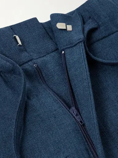 De Bonne Facture Lounge Straight-Leg Linen and Wool-Blend Suit Trousers - Men | Thumbnail 6