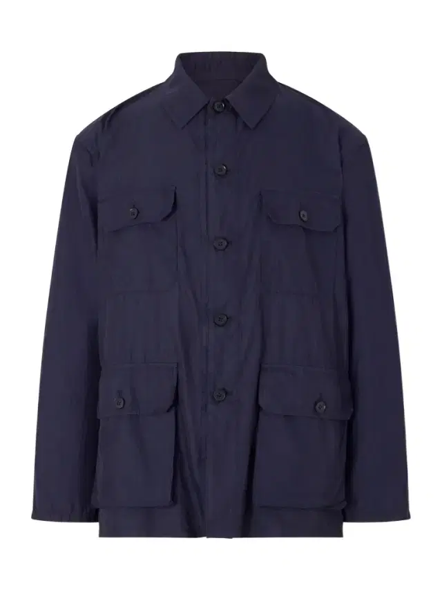 Kaptain Sunshine Safari Cotton and Silk-Blend Overshirt - Men