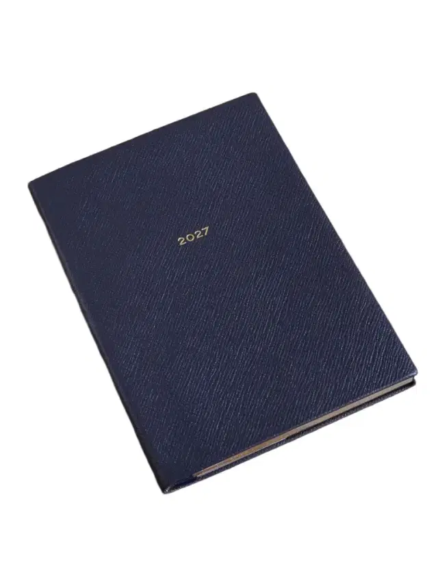 Smythson 2027 Soho Panama Cross-Grain Leather Diary - Men
