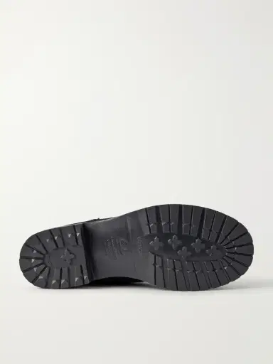 Second/Layer 8" Rider Studded Suede Biker Boots - Men | Thumbnail 3