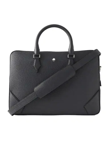 Montblanc Medium Full-Grain Leather Briefcase - Men | Thumbnail 1