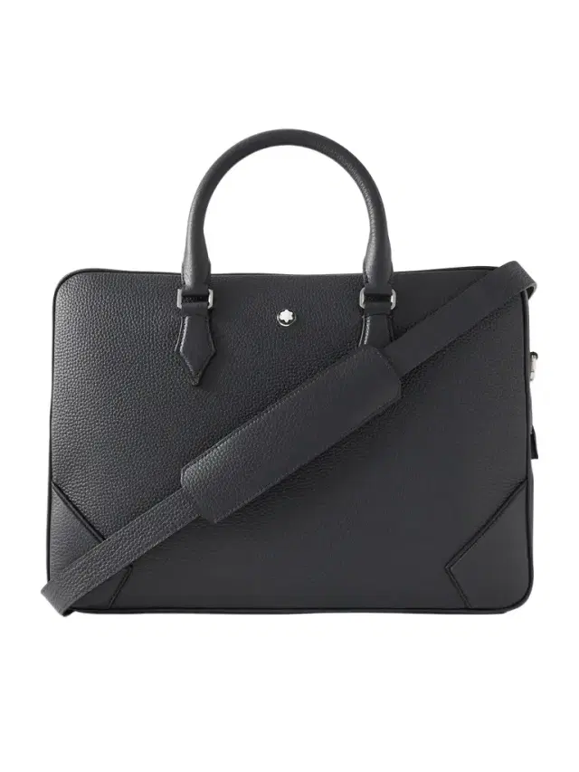 Montblanc Medium Full-Grain Leather Briefcase - Men