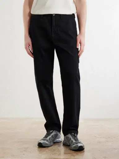 Stone Island Straight-Leg Cotton Trousers - Men | Thumbnail 3 Stone Island Straight-Leg Cotton Trousers - Men | Thumbnail 3