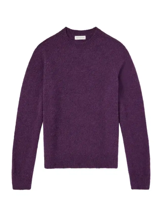Dries Van Noten Brushed Alpaca-Blend Sweater - Men