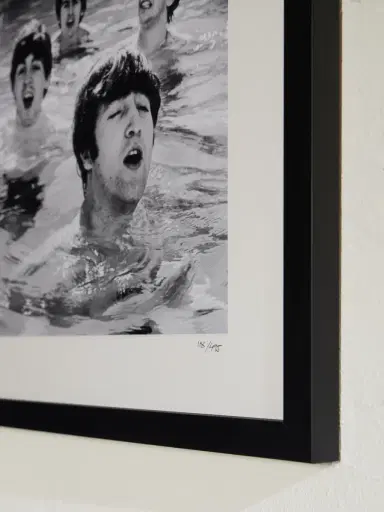 Sonic Editions Framed 1964 Beatles Taking a Dip Print, 40" x 50" - Men | Thumbnail 3