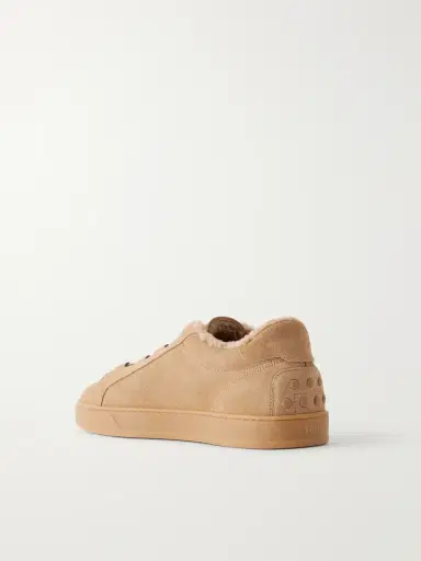 Tod's Cassetta 04L Shearling-Lined Suede Sneakers - Men | Thumbnail 4 Tod's Cassetta 04L Shearling-Lined Suede Sneakers - Men | Thumbnail 4
